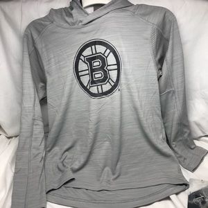 Boston Bruins Boys Hooded Training Tee